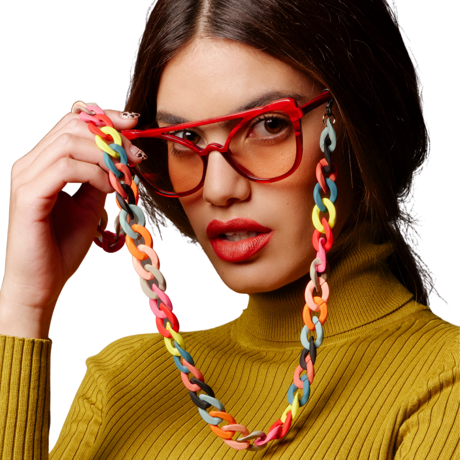 Rainbow Glasses Chain – Cibelle Eyewear display picture 2