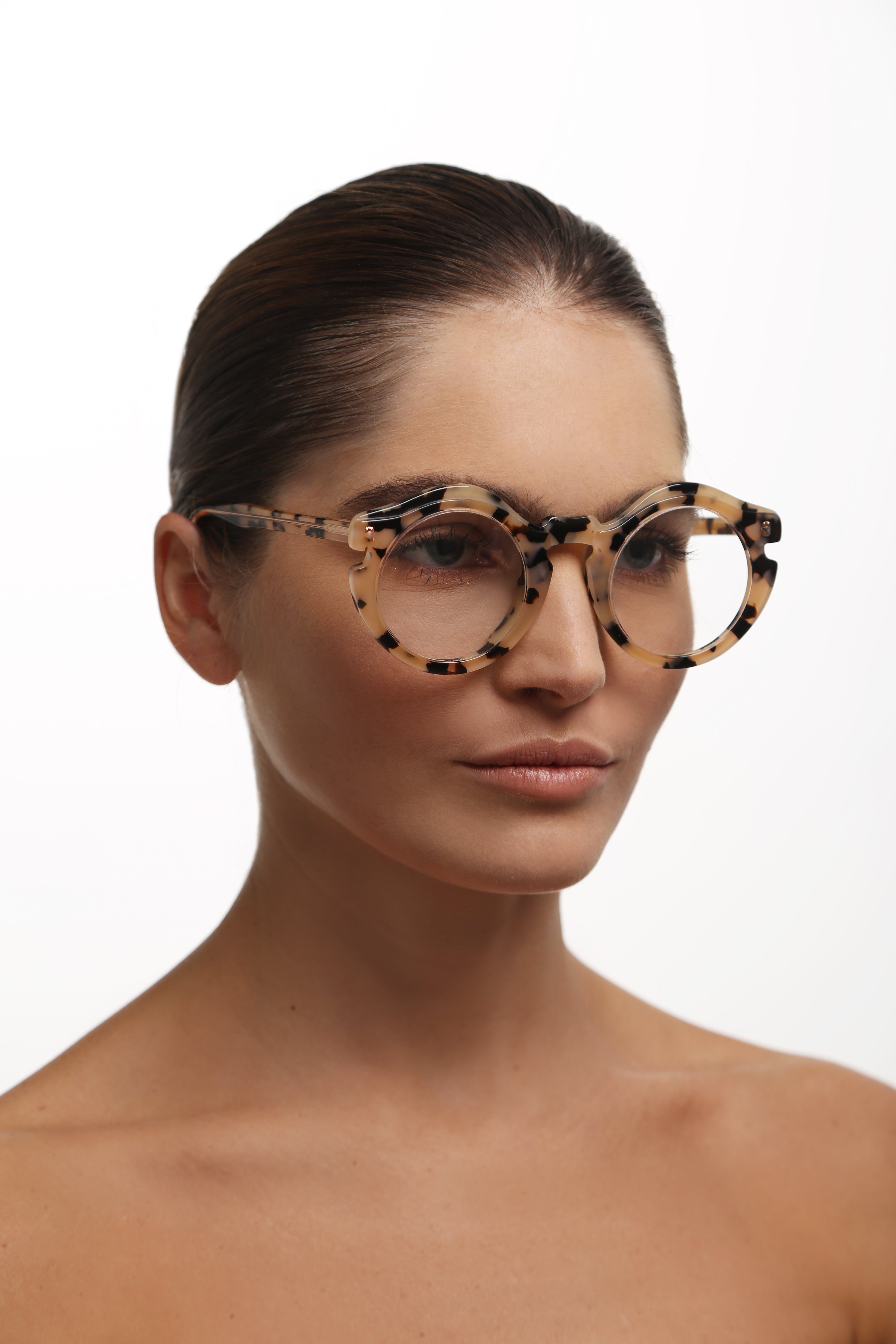 サングラス FACE.HIDE SS25 SUNGLASSES (DOPPIOPONTE HAVANA) Doppioponte Havana Green - Face.hide®