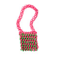 Load image into Gallery viewer, Chain Handbag - Pink/Green
