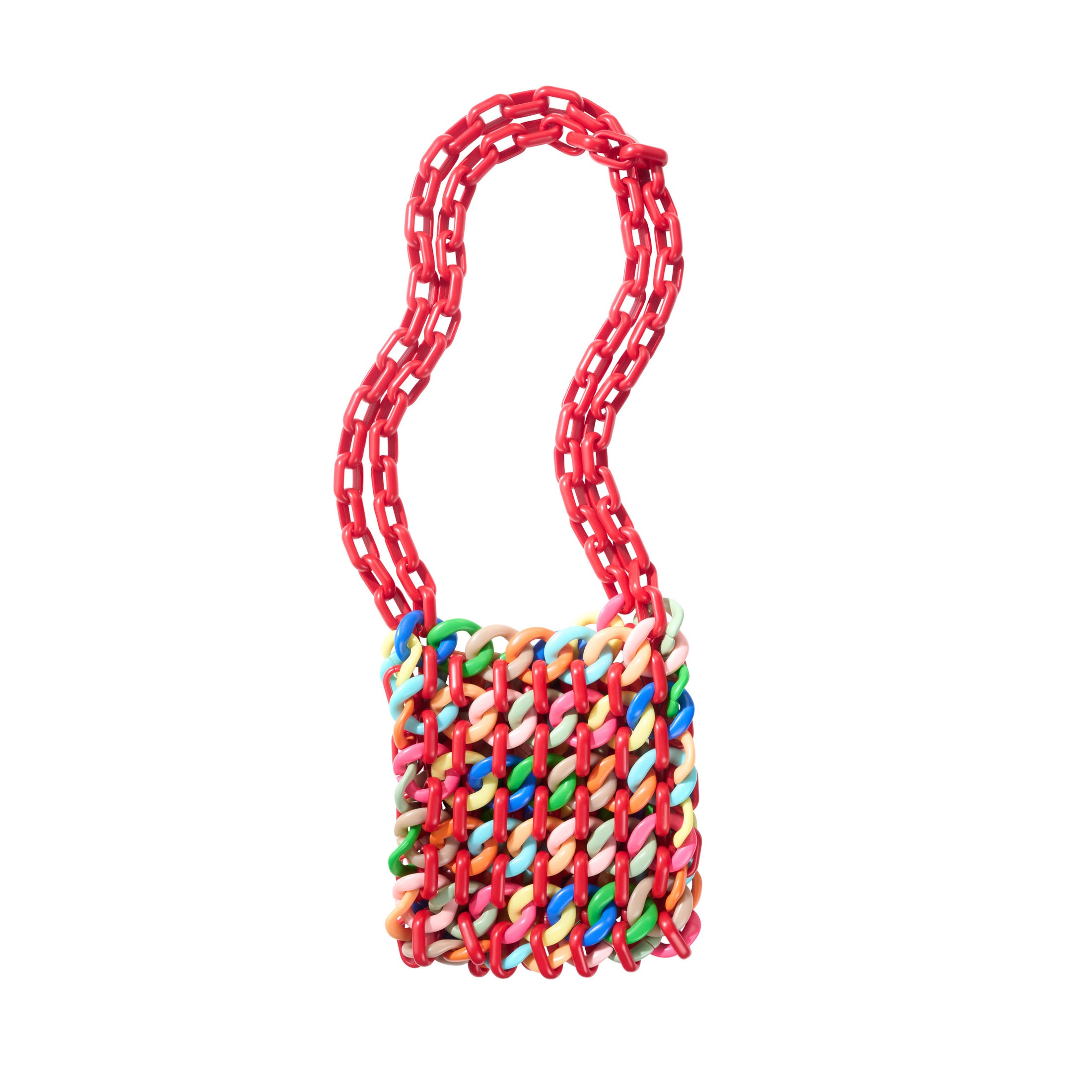 Chain Handbag - Rainbow